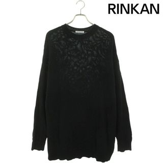 バレンシアガ(BALENCIAGA)のバレンシアガ  599886 T3166 オールオーバーロゴオーバーサイズニット メンズ XS(ニット/セーター)