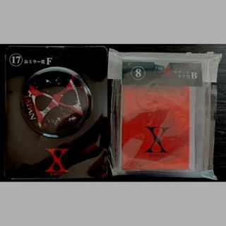 X JAPAN 缶ミラー とラゲッジタグ(ミラー)