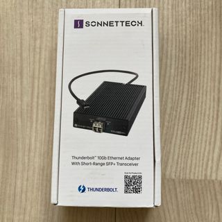 Solo10G SFP+ 10GbE Thunderbolt アダプタ(PC周辺機器)