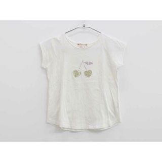 【４９枚まとめ売り】　Bonpoint 女の子用　子供服 80〜100サイズ Bonpoint - ボンポワン 半袖カットソー 128cm キッズ 女児 白