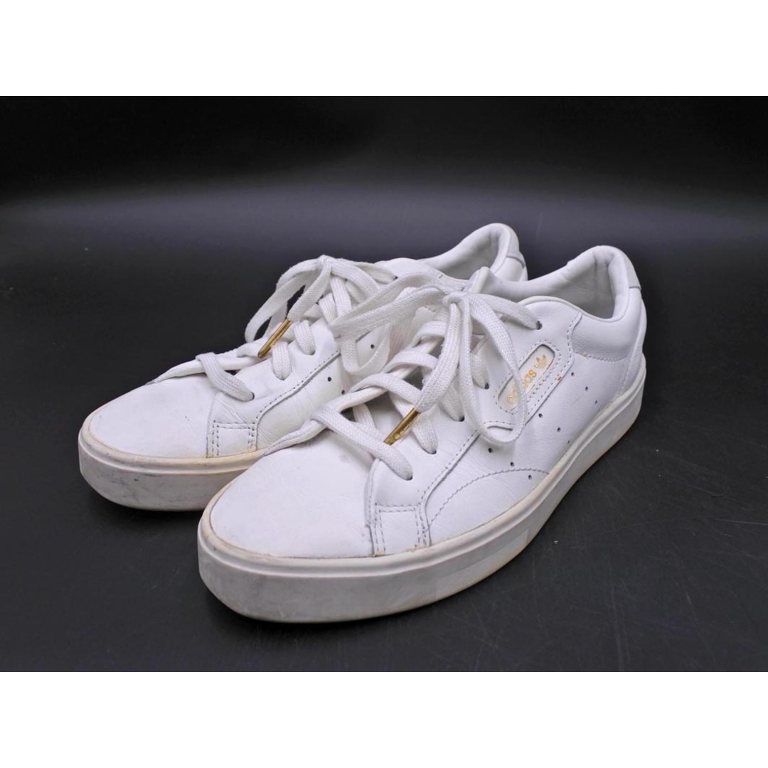 adidas(アディダス)のadidas originals アディダスオリジナルス DB3258 SLEEK スリーク ローカット スニーカー size24/白 ■■ レディース レディースの靴/シューズ(スニーカー)の商品写真