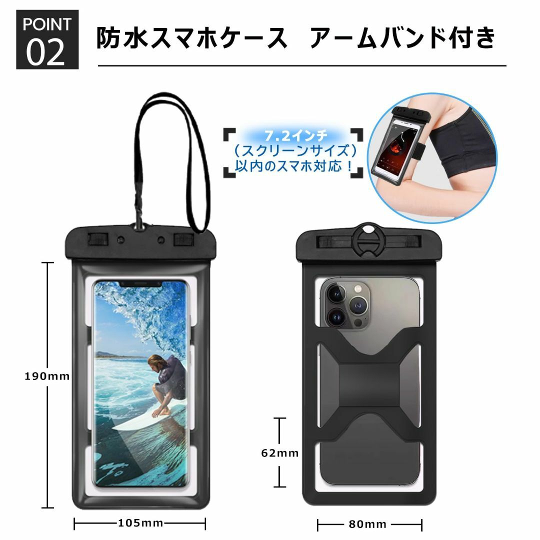 REEDARK ライフジャケット インフレータブルタイプ スマホ防水ケース付き  スポーツ/アウトドアのフィッシング(その他)の商品写真