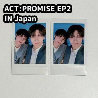 トゥモローバイトゥギャザー(TOMORROW X TOGETHER)のTXT ACT:PROMISE EP2 JAPAN チェキ スビン ヒュニンカイ(アイドルグッズ)