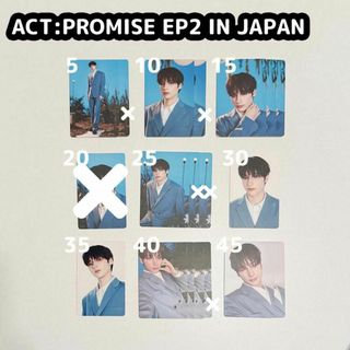 トゥモローバイトゥギャザー(TOMORROW X TOGETHER)のTXT ACT:PROMISE EP2 JAPAN ミニフォト ヒュニンカイ(アイドルグッズ)
