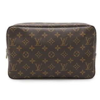 ルイヴィトン(LOUIS VUITTON)のLOUIS VUITTON ルイ ヴィトン モノグラム トゥルース トワレット28 化粧ポーチ トラベルポーチ マルチポーチ クラッチバッグ M47522(クラッチバッグ)