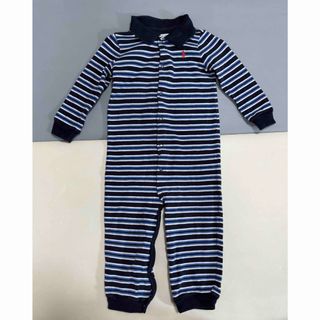 Ralph Lauren - 【ラルフローレン】カバーオール　ロンパース　ボーダー柄　ベビー　男の子　80cm