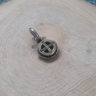 インディアンジュエリー(INDIAN JEWELRY)のインディアンジュエリー・ゴールドコンビ ホイールメタル ネックレス(ネックレス)