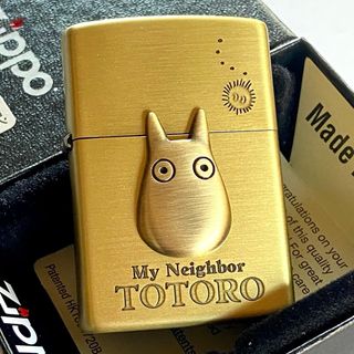 ジブリ(ジブリ)の新品 ZIPPO となりのトトロ 小トトロ 3 ジブリ ジッポー オイルライター(キャラクターグッズ)