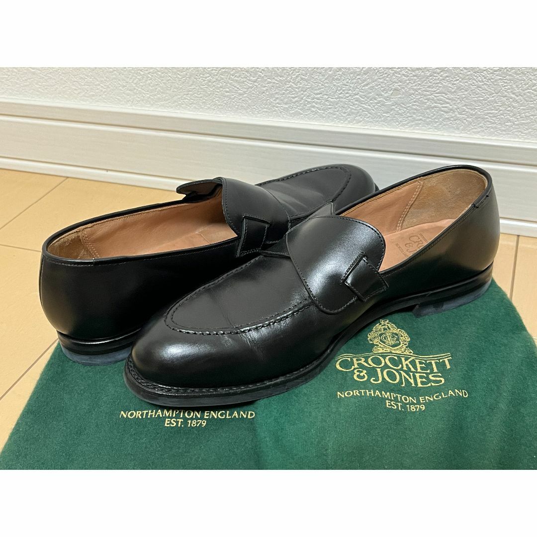 Crockett&Jones - クロケット ジョーンズ ブラック カーフ