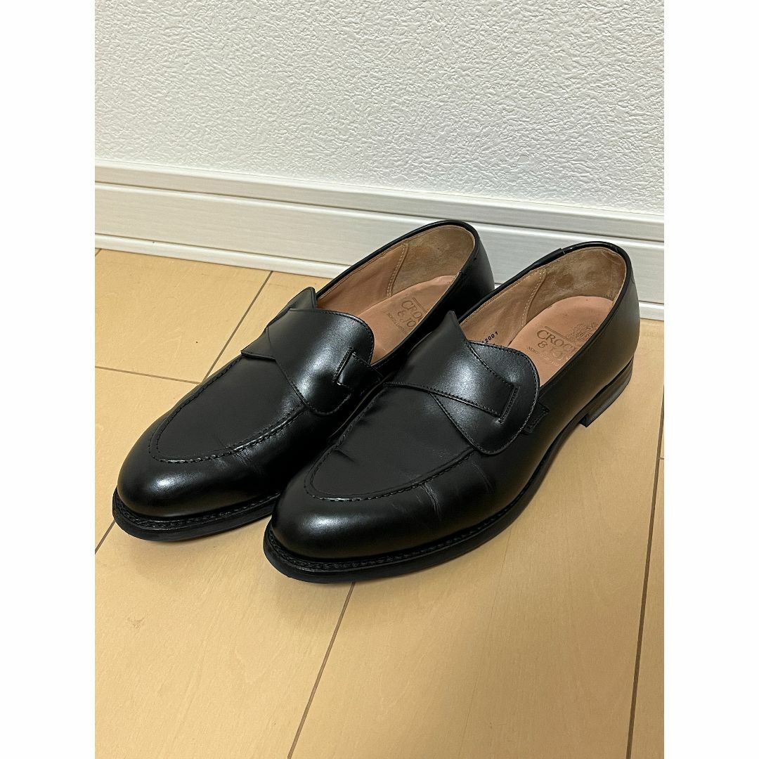 Crockett&Jones - クロケット ジョーンズ ブラック カーフ