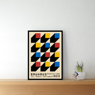 54.Bauhaus　バウハウス　ミッドセンチュリー　インテリア　アートポスター(その他)