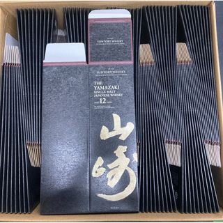サントリー(サントリー)の山崎12年　箱のみ  100枚 サントリー 空箱 カートン 山崎 化粧箱(ウイスキー)