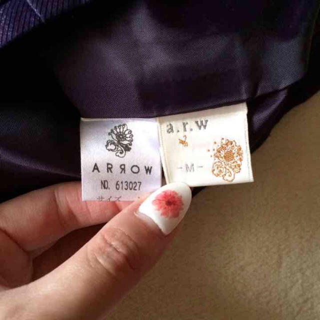 ARROW(アロー)のアロー  コクーン型ミニスカート レディースのスカート(ミニスカート)の商品写真