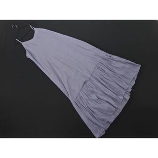 エニィスィス(anySiS)のany SiS エニィスィス サテン キャミソール ワンピース size0/グレー ■■ レディース(ひざ丈ワンピース)