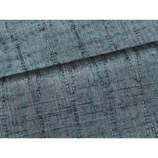 平和屋着物■上質な紬　立涌文　正絹　逸品　未使用　CAAS5832oy(着物)