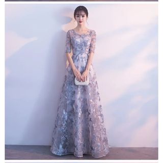 ドレス　ワンピース　結婚式　パーティドレス　カジュアルドレス(ロングワンピース/マキシワンピース)