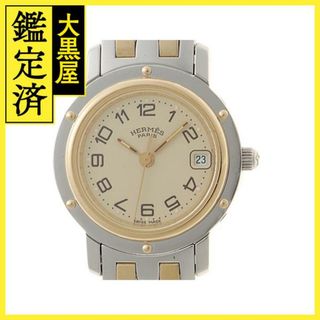 エルメス(HERMES)のエルメス クリッパーコンビ CL4.220 【472】(腕時計)