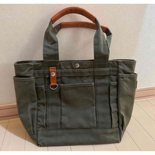 カワニシカバン　グレーブ　grabe　オリーブ（現在完売中）(トートバッグ)