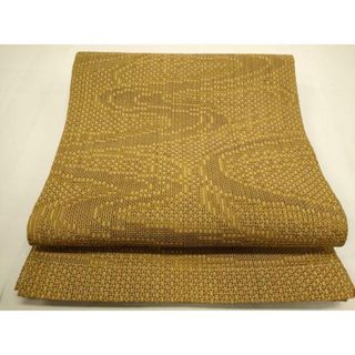 平和屋着物＊夏物　八寸名古屋帯　流水文　DAAT6412op(帯)