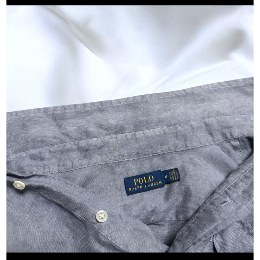 Ralph Lauren - 【最高級 リネンシャツ】 ラルフローレン 半袖