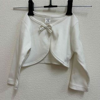 SHEIN - SHEIN 女の子 ベビー服 薄手長袖カーディガン 74～80cm