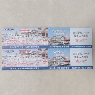 ひらかたパーク　株主優待券