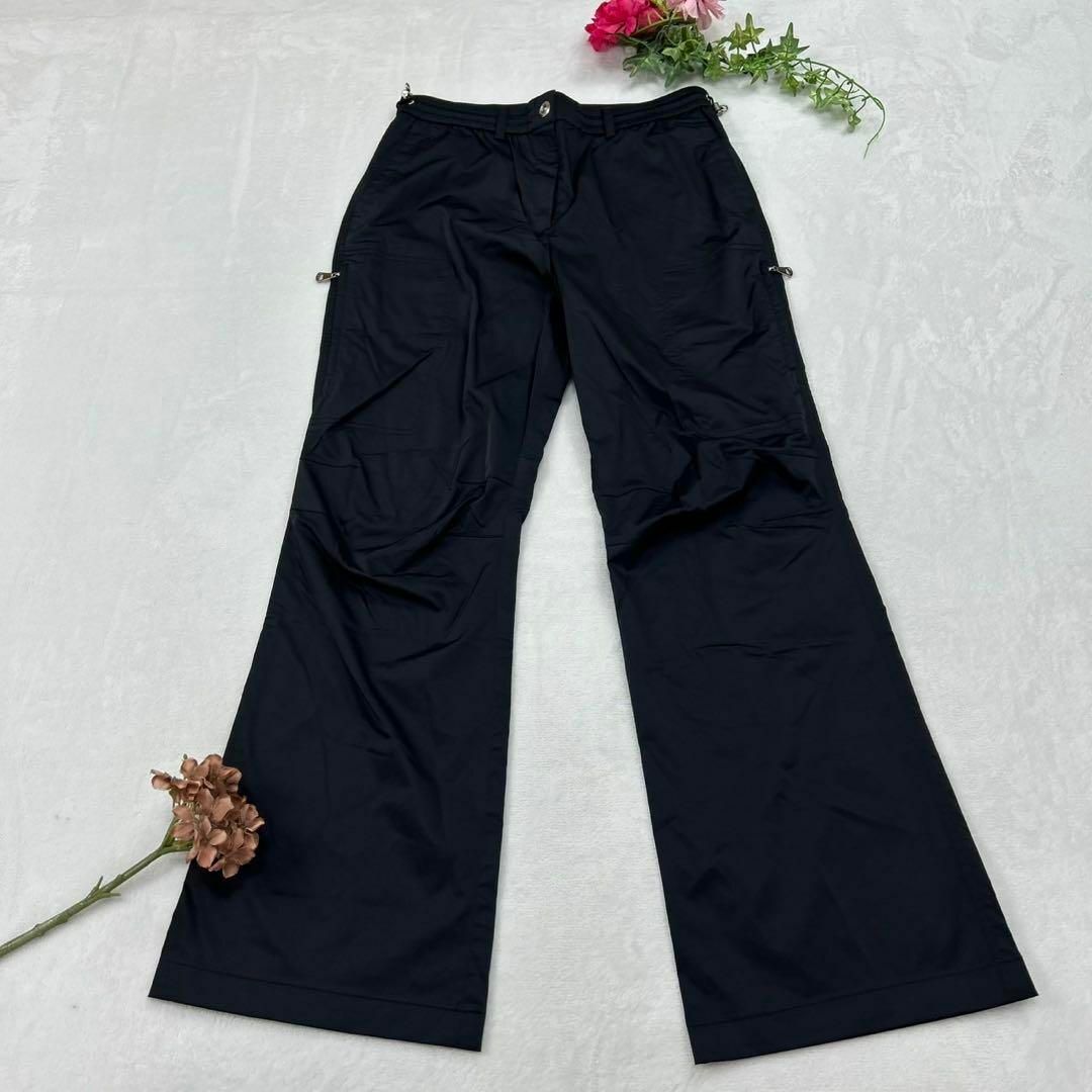LANVIN(ランバン)のH128 新品未使用 M 40 ランバンスポール カジュアルパンツ レディース レディースのパンツ(カジュアルパンツ)の商品写真