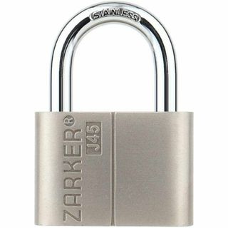 南京錠　Zarker J45ステンレススチール製(ノーカラージャケット)