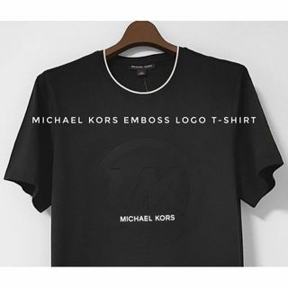マイケルコース(MICHAEL KORS)の新品　レア！　Micheal Kors マイケルコース　 エンボスロゴ Tシャツ(Tシャツ/カットソー(半袖/袖なし))