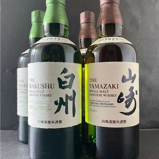 サントリー - 山崎ノンビンテージ、白州ノンビンテージ