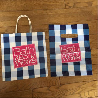 バスアンドボディーワークス(Bath & Body Works)のbath&bodyworks ショップ袋 2点セット(ショップ袋)