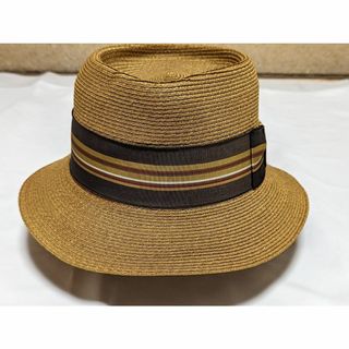 KNOX アメリカヴィンテージ ストローハット ポークパイハット M(ハット)