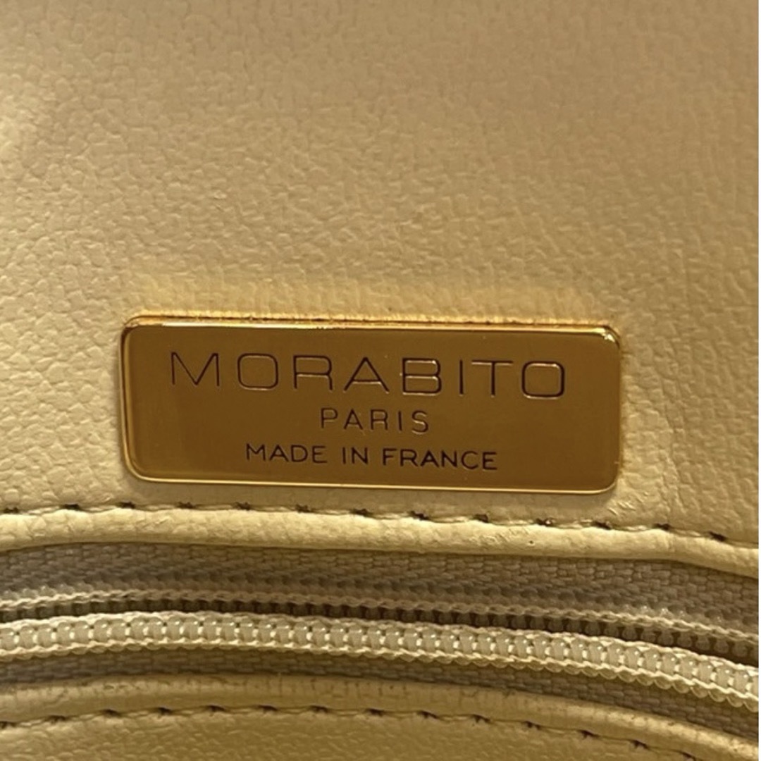 MORABITO(モラビト)の【良品】MORABITO DINA ディナ グレージュ レザー 2WAYバッグ レディースのバッグ(ハンドバッグ)の商品写真