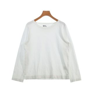 エムエイチエル(MHL.)のMHL. エムエイチエル Tシャツ・カットソー M 白 【古着】【中古】【送料無料】(カットソー(半袖/袖なし))