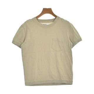 エムエイチエル(MHL.)のMHL. エムエイチエル Tシャツ・カットソー M ベージュ 【古着】【中古】【送料無料】(カットソー(半袖/袖なし))