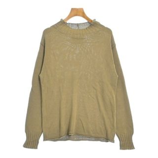 エムエイチエル(MHL.)のMHL. エムエイチエル ニット・セーター M カーキ 【古着】【中古】【送料無料】(ニット/セーター)