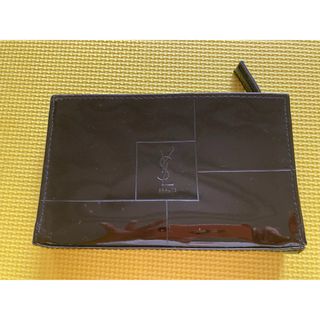イヴサンローラン(Yves Saint Laurent)のYves Saint Laurent ノベルティ ポーチ エナメル ブラック(ポーチ)
