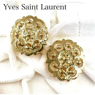 イヴサンローラン(Yves Saint Laurent)のYves Saint Laurent イヴサンローラン　イヤリング　ゴールド(イヤリング)