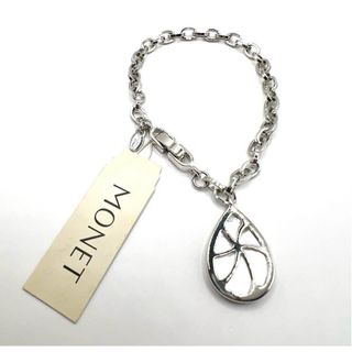 【未使用】Monet モネ　しずく　シェル　シルバー　ブレスレット　ジュエリー(ブレスレット/バングル)