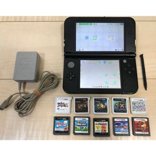 お得✨画面美品Newニンテンドー3DSLL本体＋ソフト10本セット✨