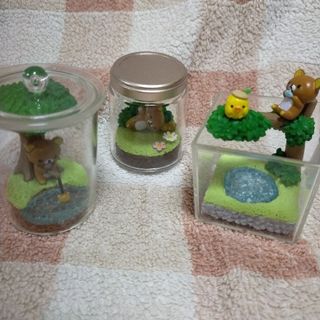 リラックマ リーメント はちみつの森のテラリウム ミニチュア フィギュア(キャラクターグッズ)