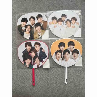 アラシ(嵐)の嵐　ミニうちわ(アイドルグッズ)