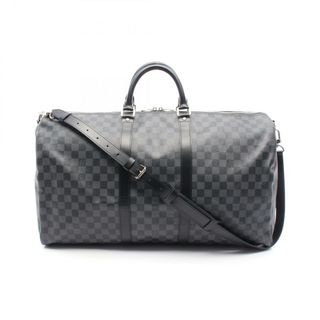 ルイヴィトン(LOUIS VUITTON)のLOUIS VUITTON ルイ・ヴィトン ボストンバッグ キーポル バンドリエール55 ダミエグラフィット(ボストンバッグ)