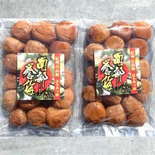 4【★900g★ 塩分5％ 紀州南高梅 はちみつ漬け梅 450g×2点】梅干(漬物)