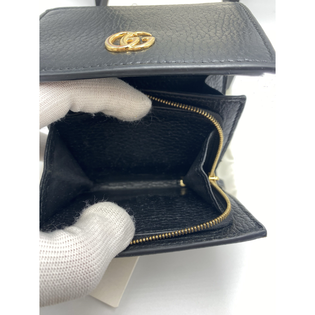 GUCCI - ✨極美品✨グッチ GUCCI GG マーモント コンパクト 二