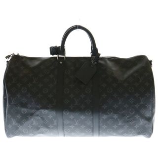 ルイヴィトン(LOUIS VUITTON)のLOUIS VUITTON ルイヴィトン モノグラムエクリプス キーポル バンドリエール45 ブラック M40469(ボストンバッグ)