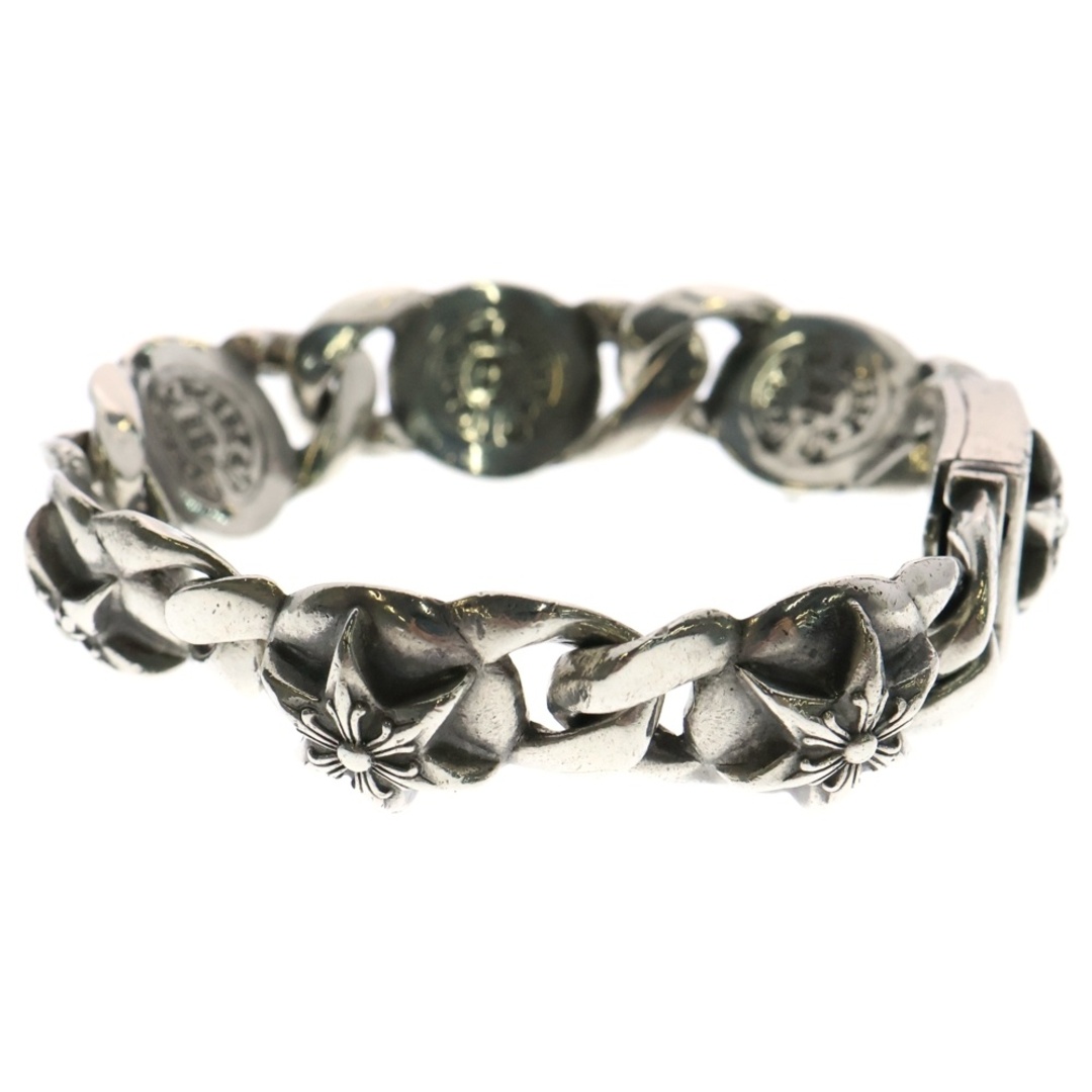 +CHROME HEARTS+ STAR スター ブレスレット シルバー Chrome Hearts - CHROME HEARTS クロムハーツ STAR LINK ID