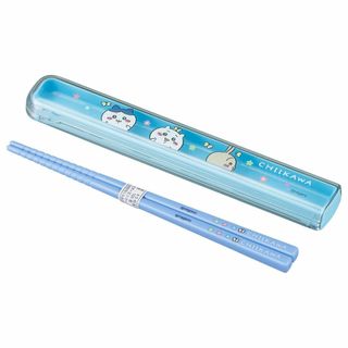 OSK 弁当用箸 カトラリー ちいかわ 引フタ箸箱セット 日本製 抗菌 HS-1(弁当用品)
