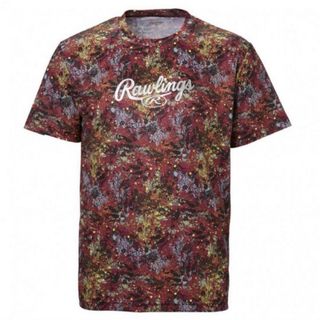 送料無料 新品 Rawlings コンバット08 ブリザードTシャツ XL RD