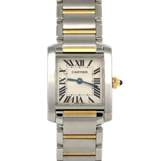 カルティエ(Cartier)のカルティエ タンクフランセーズSM コンビ W51007Q4 SSxYG クォーツ(腕時計)